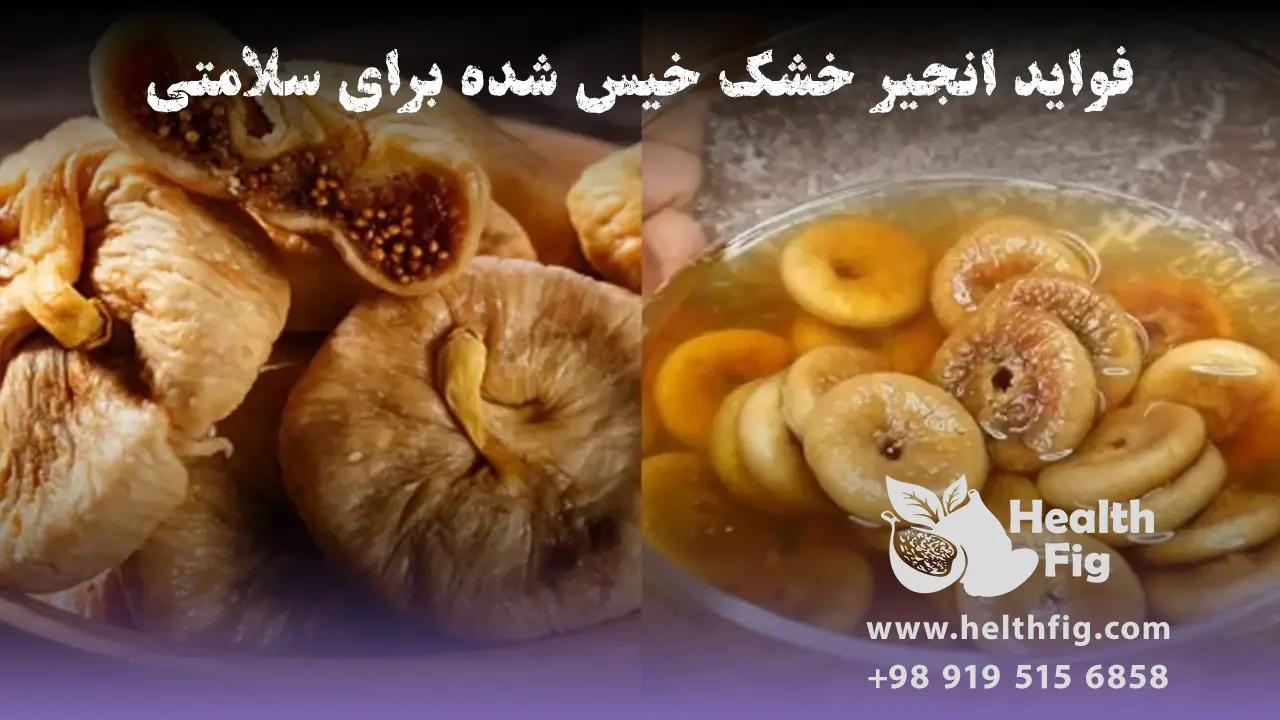 فواید انجیر خشک خیس شده برای سلامتی