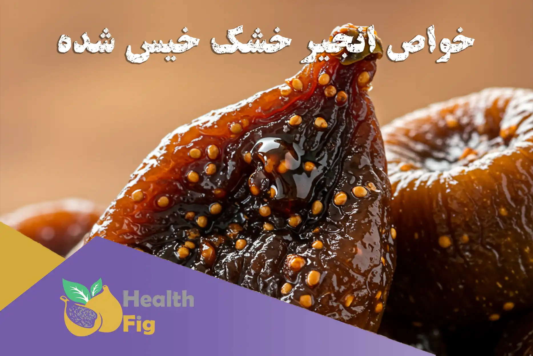 خواص انجیر خشک خیس شده